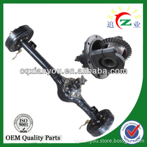 solid full floating wheel axle for tricycle
